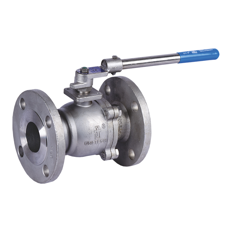 SS316 IC Ball Valve – Three‑Piece Flange End